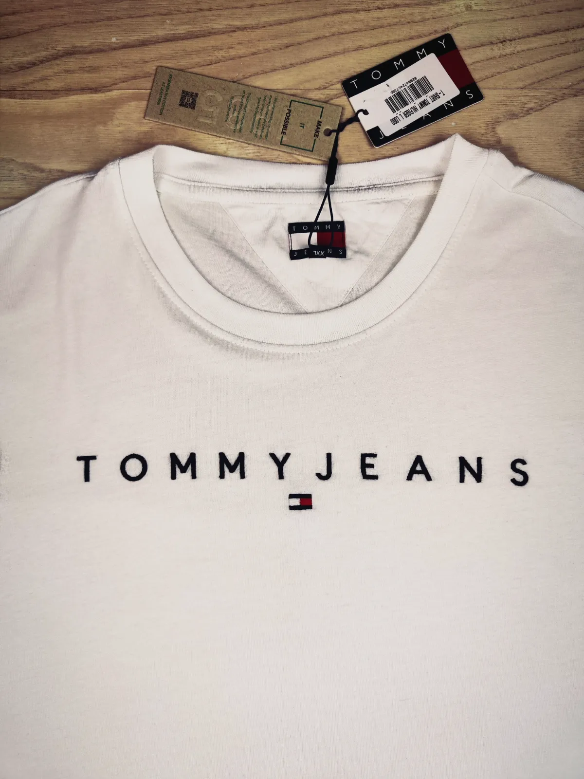 T-shirt Tommy Hilfiger blanc imprimé Tommy Jeans – Tommy Hilfiger – taille XXL 2
