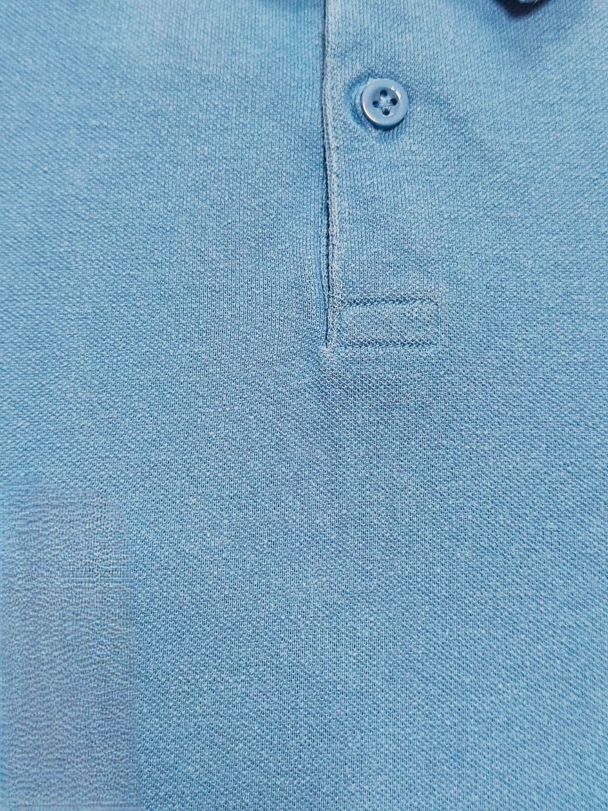 Polo à manches courtes bleu clair – Primark – taille M 2