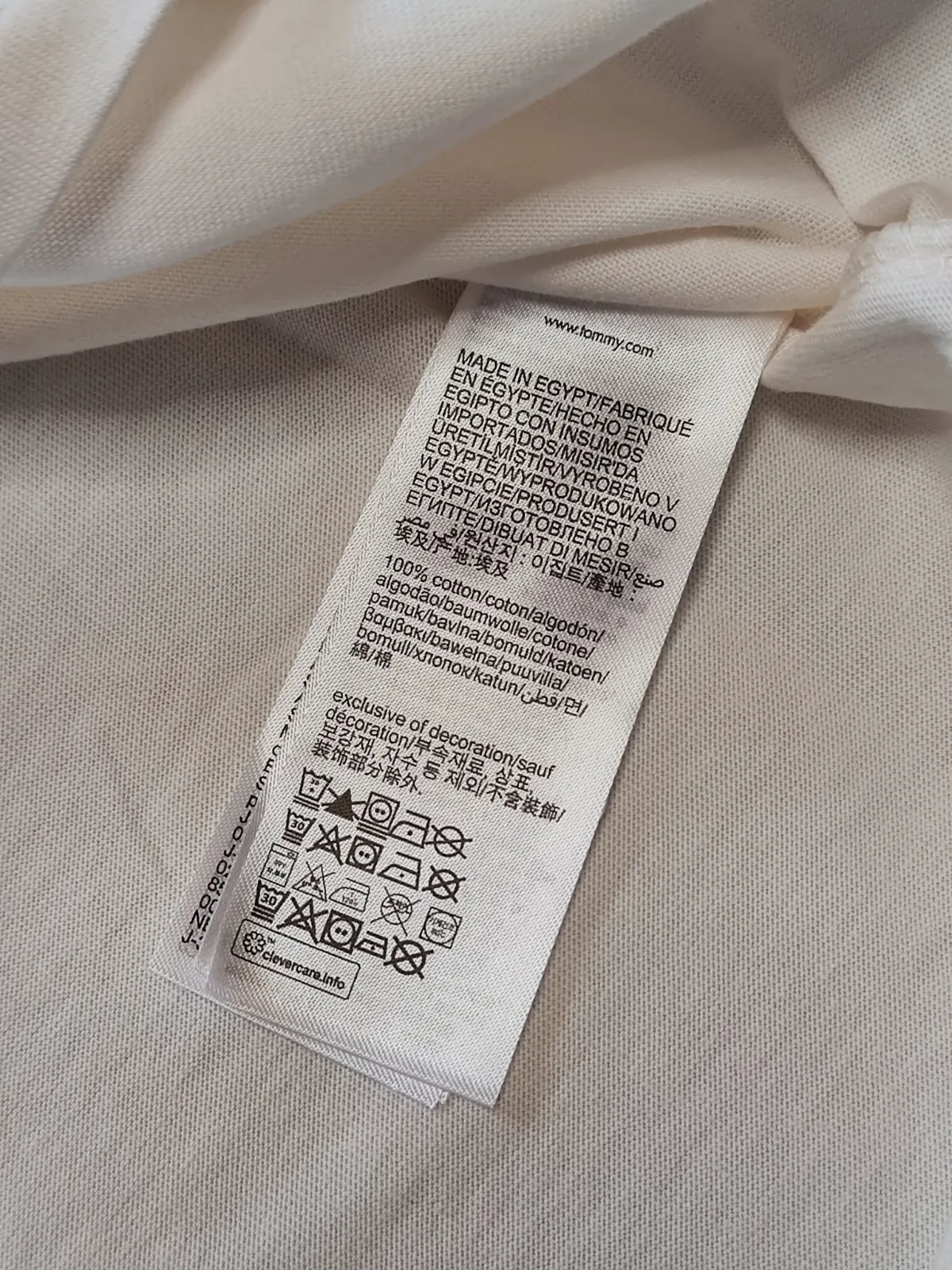 T-shirt Tommy Jeans Blanc avec Grand Logo Flag – Tommy Jeans – taille XXL 5