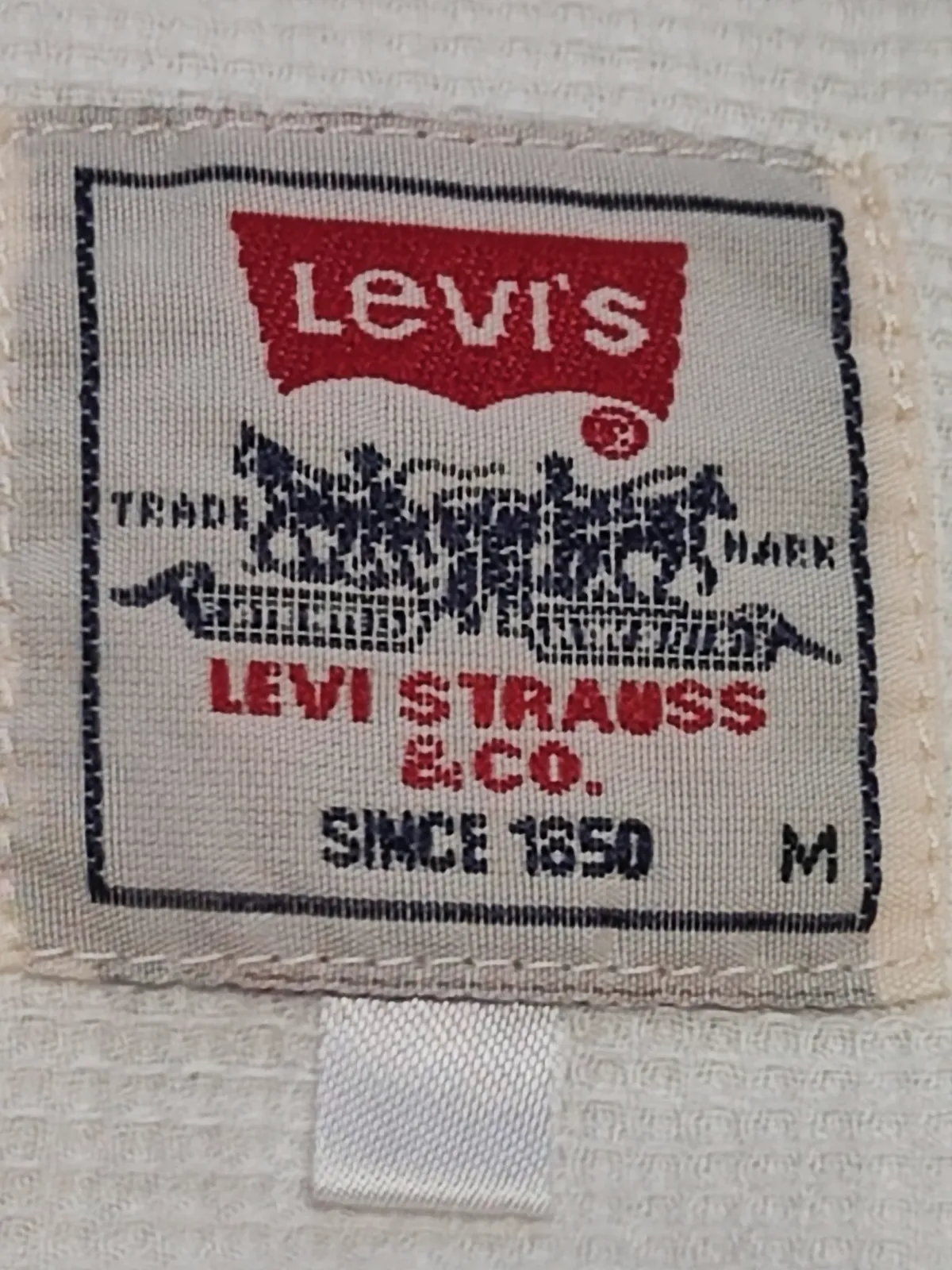 Chemise manches courtes Levi's blanche – Levi's – taille S 4