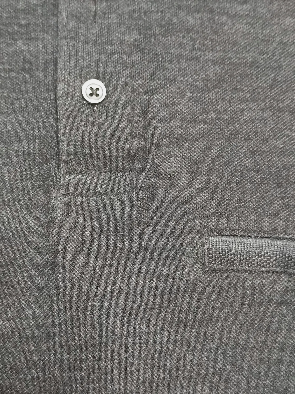 Polo Kiabi Slim Fit gris taille M – Kiabi – taille M 4