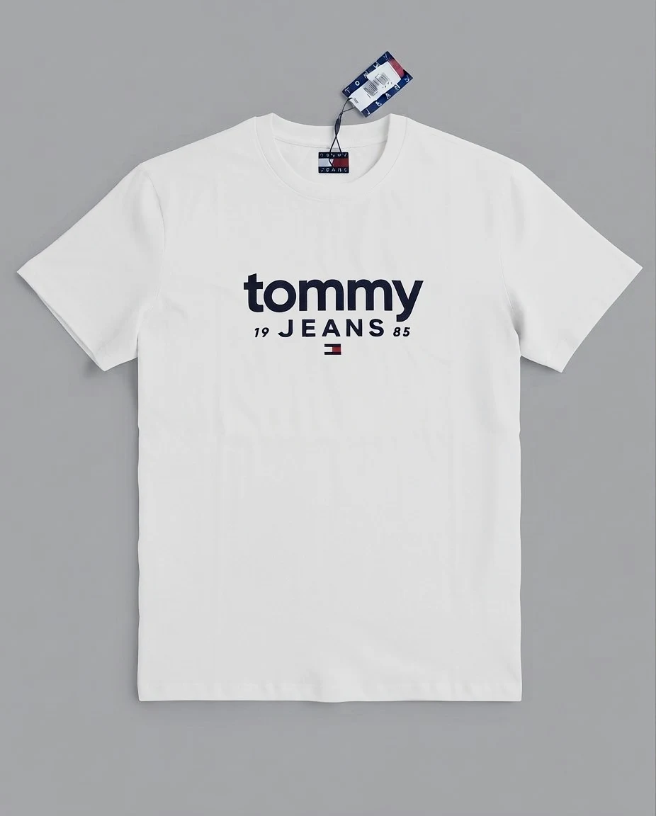 T-shirt Tommy Jeans 1985 Blanc