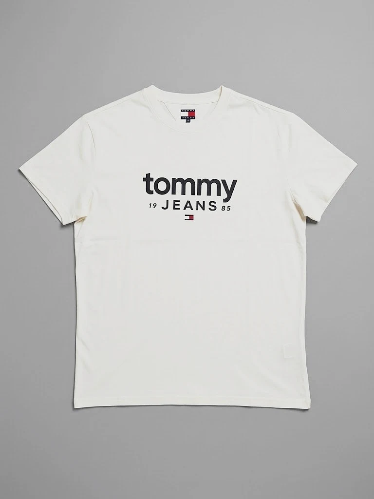T-shirt Tommy Jeans Blanc Imprimé Logo