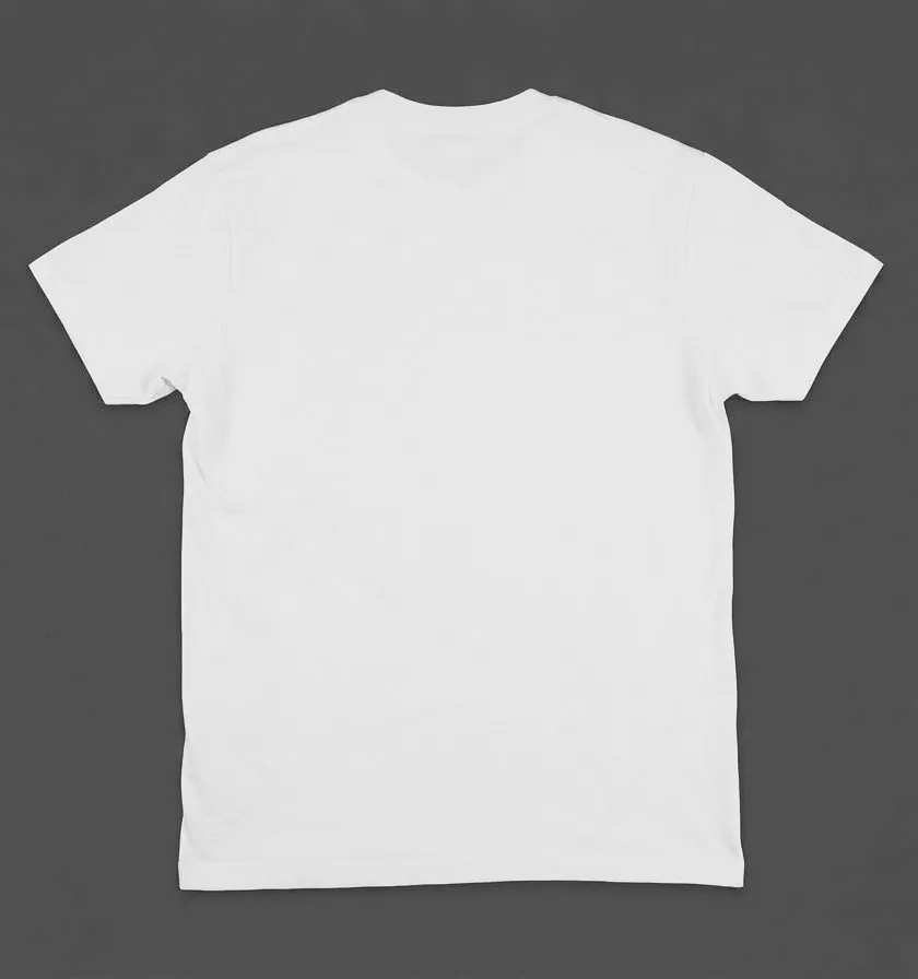 T-shirt blanc imprimé Trust à manches courtes – pas de marque – taille M 2