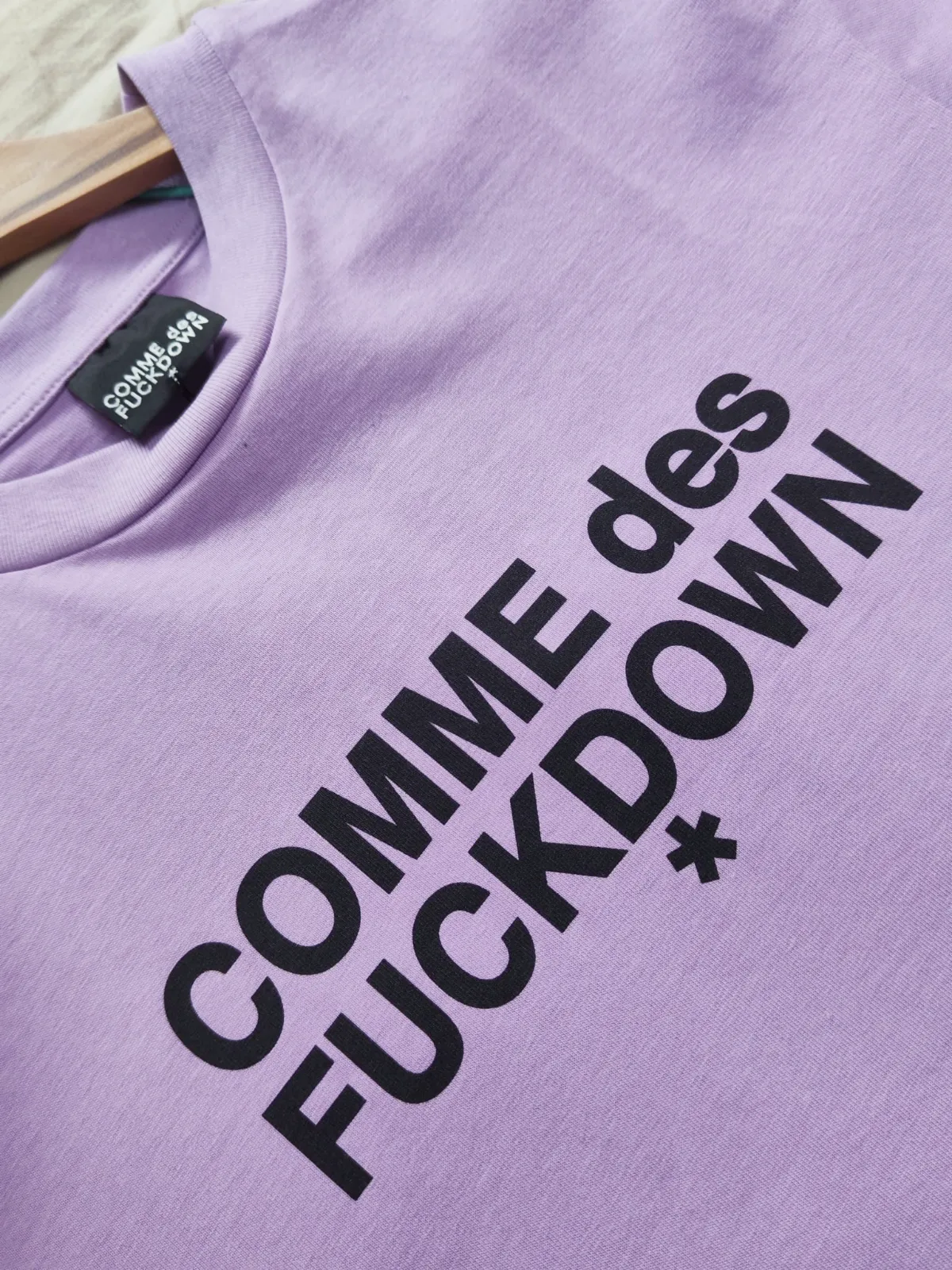T-shirt violet Comme des Fuckdown – Comme des Fuckdown – taille M 3