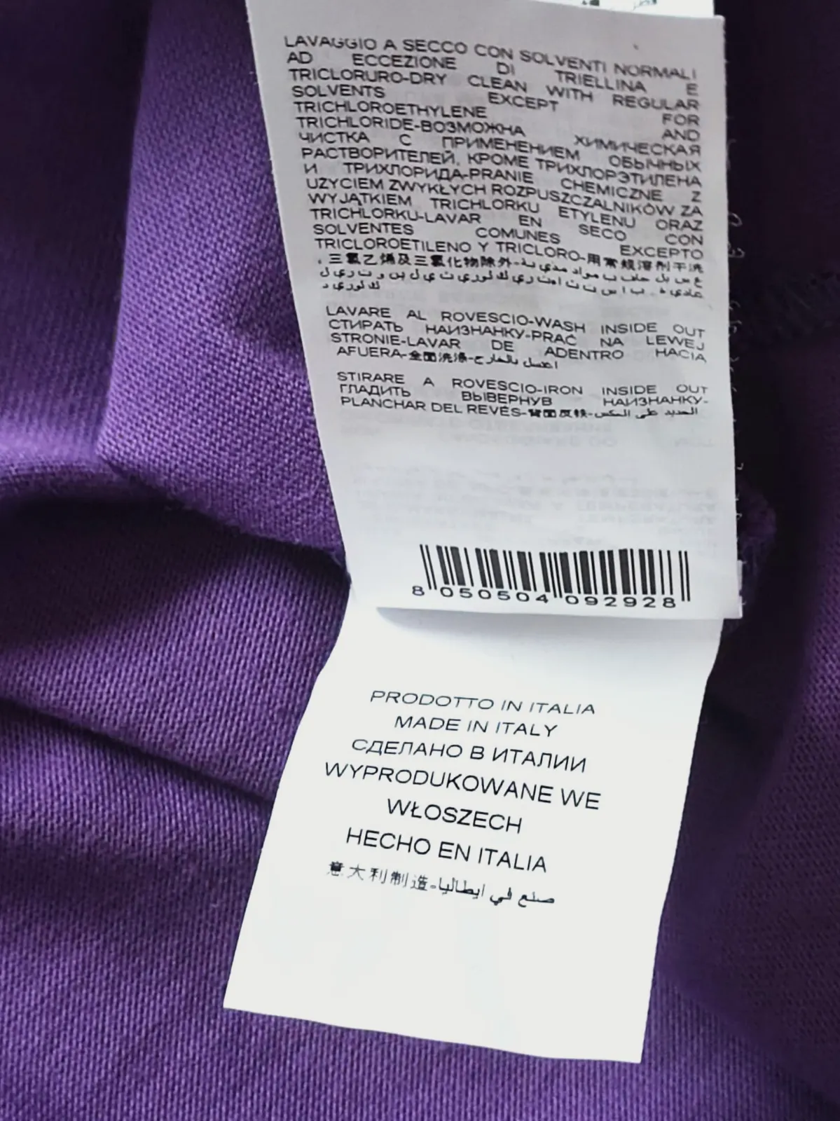 T-shirt violet Comme des Fuckdown – Comme des Fuckdown – taille M 8