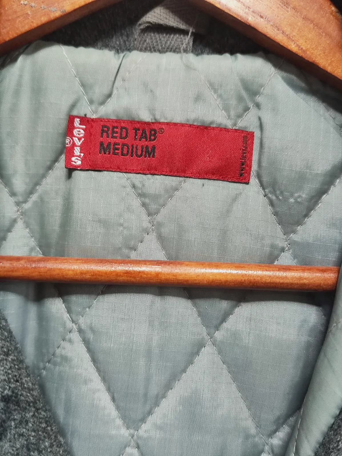 Veste manteau en laine Levi's gris – Levi's – taille S 5