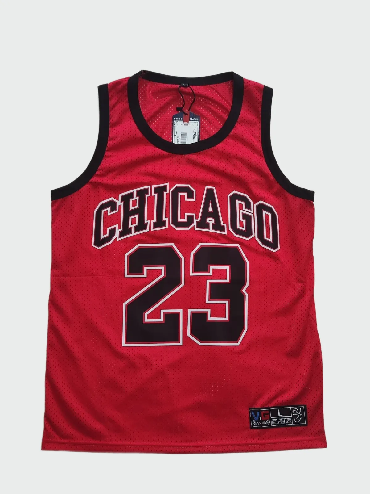 Ensemble de basketball Chicago 23 rouge – Vigoz – taille L 6