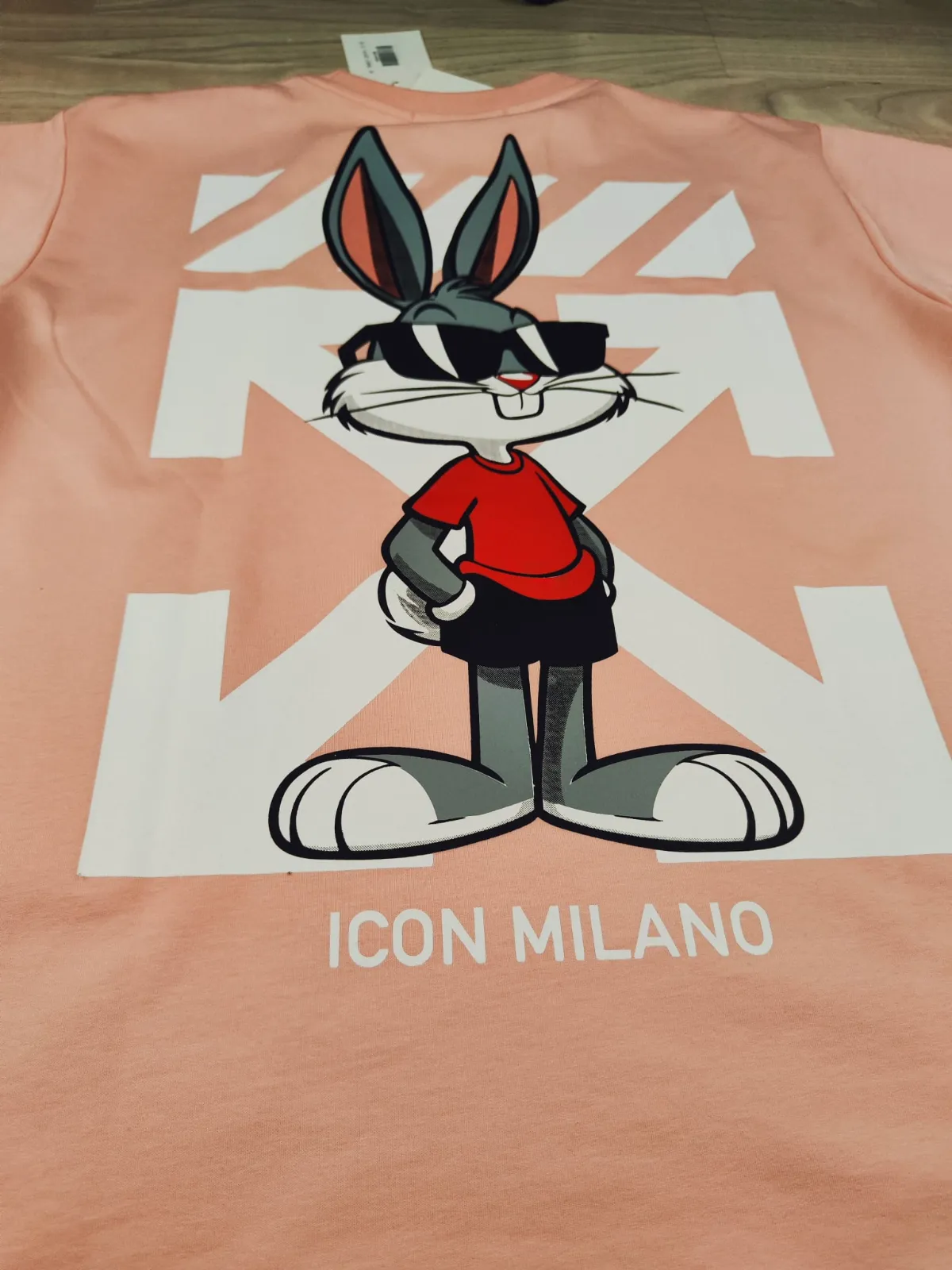 T-shirt corail Icon Cartoon - Unisexe - Taille M – Icon – taille Taille unique 3