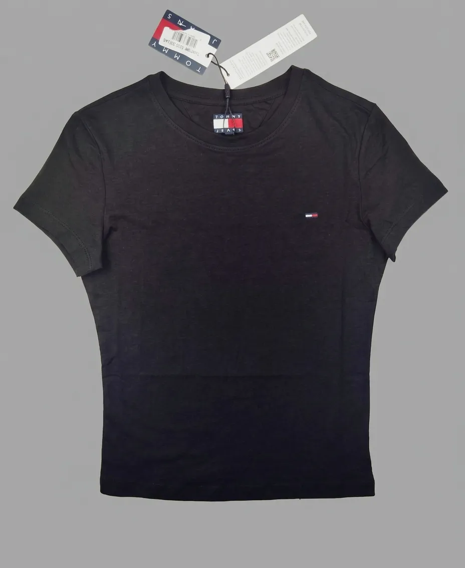 T-shirt Tommy Hilfiger noir – Tommy Hilfiger – taille S 3