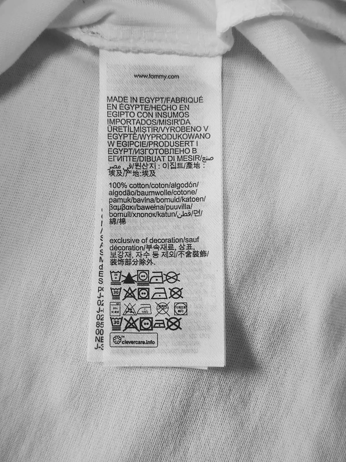 T-shirt blanc Tommy Jeans taille M – Tommy Hilfiger – taille M 6