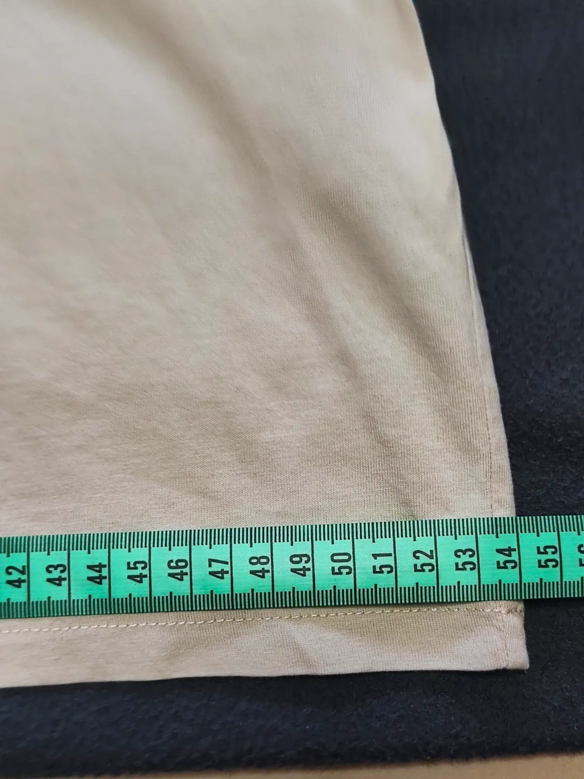 T-shirt beige Vans logo brodé – Vans – taille L 6