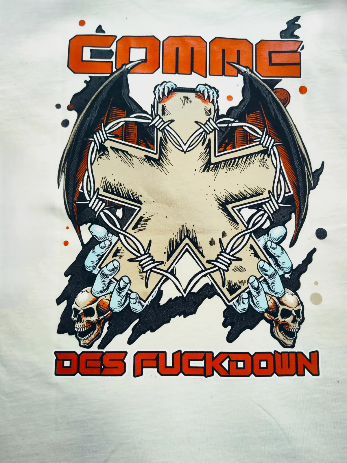 T-shirt blanc Comme des Fuckdown – Comme des Fuckdown – taille M 6