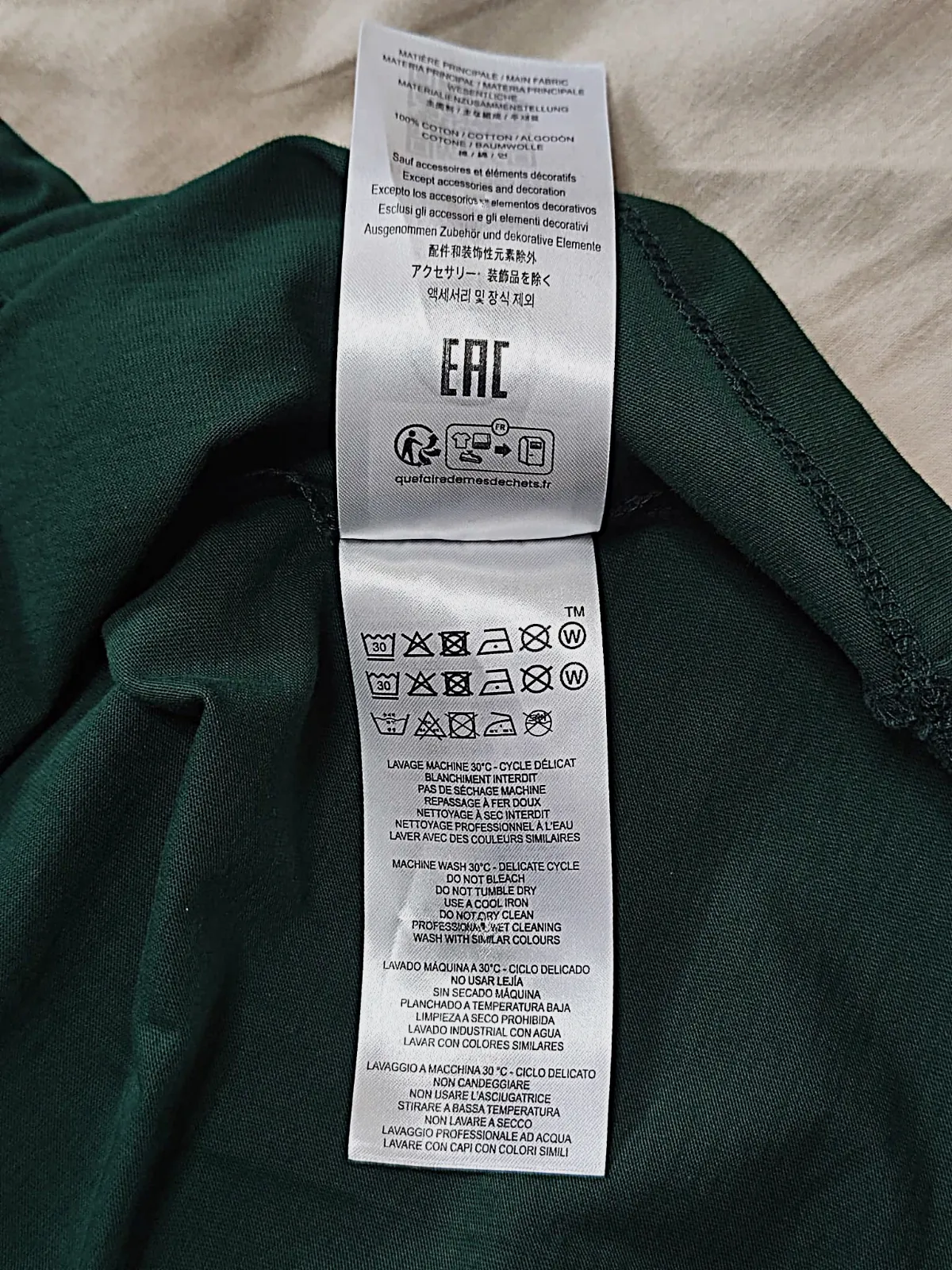 T-shirt Jott vert imprimé dégradé rose – JOTT – taille M 7