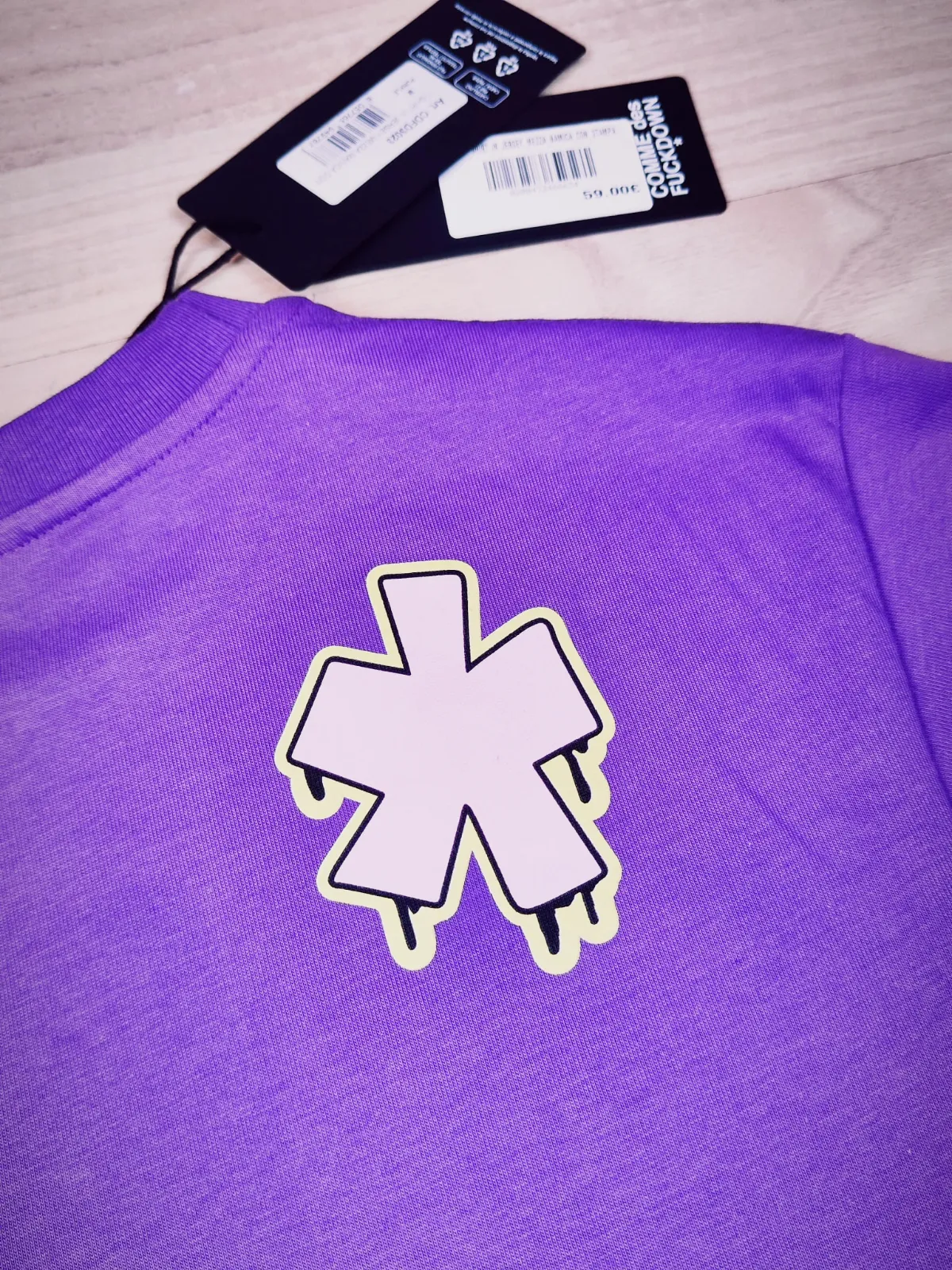T-shirt violet Comme des Fuckdown – Comme des Fuckdown – taille M 5
