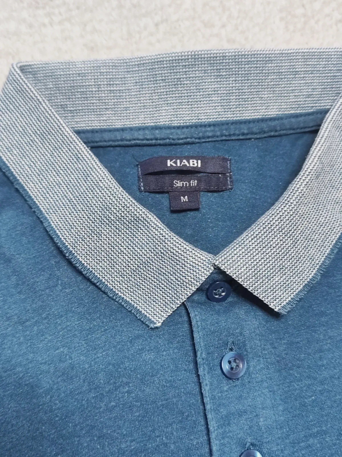 Polo Kiabi bleu taille M slim fit – Kiabi – taille M 3