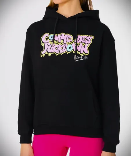 Sweat à capuche noir Comme Des Fuckdown – Comme Des Fuckdown – taille L 2