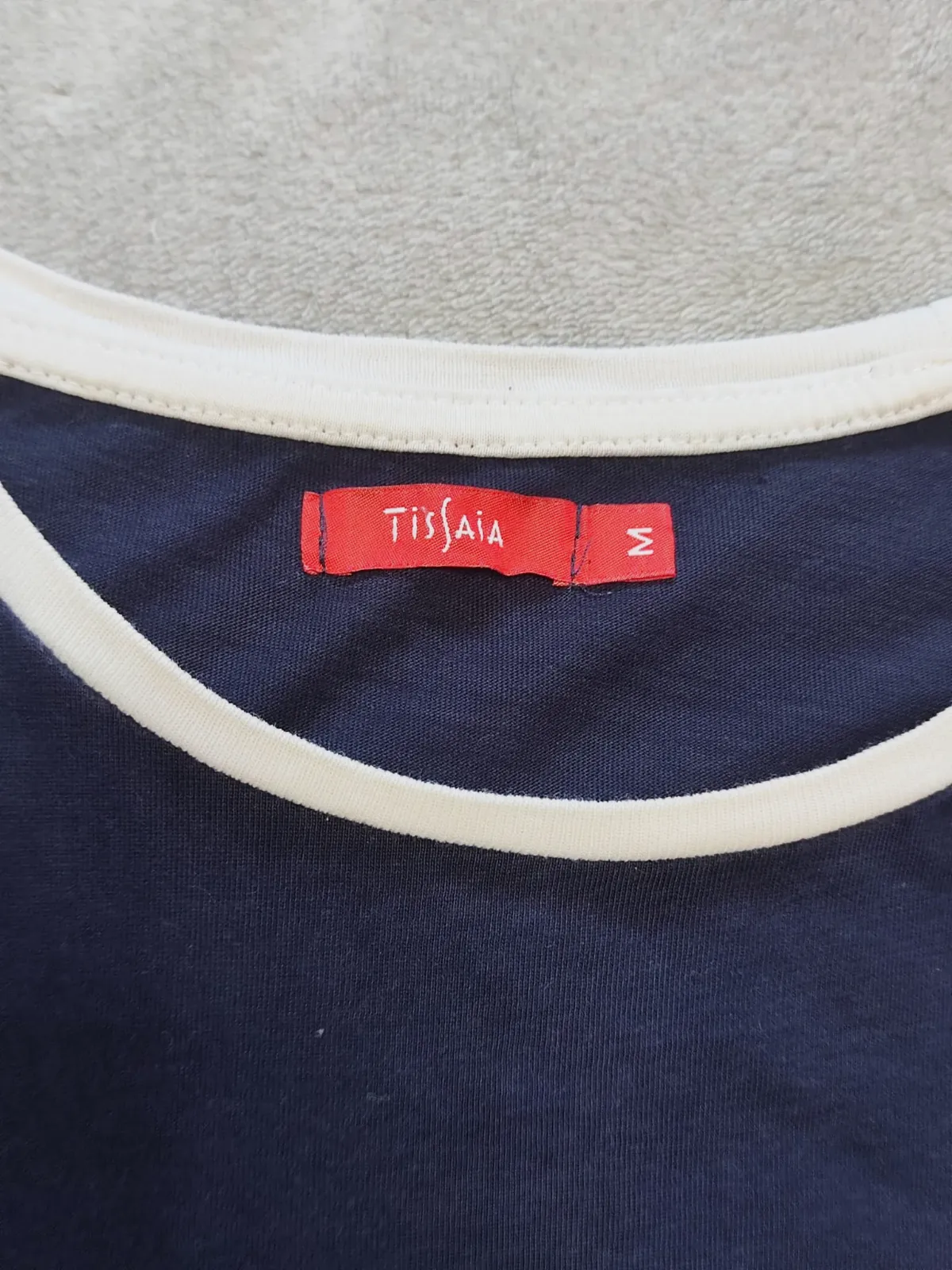 T-shirt marine motif voilier vintage - Taille M – TISSAIA – taille M 3