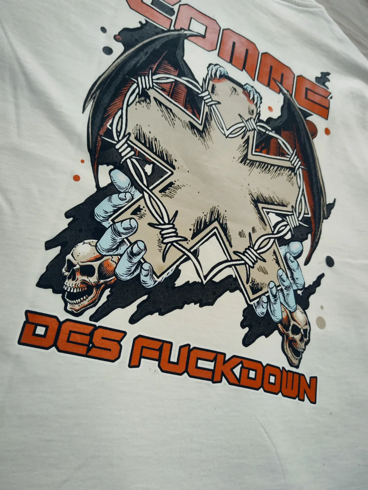 T-shirt blanc Comme des Fuckdown – Comme des Fuckdown – taille M 7