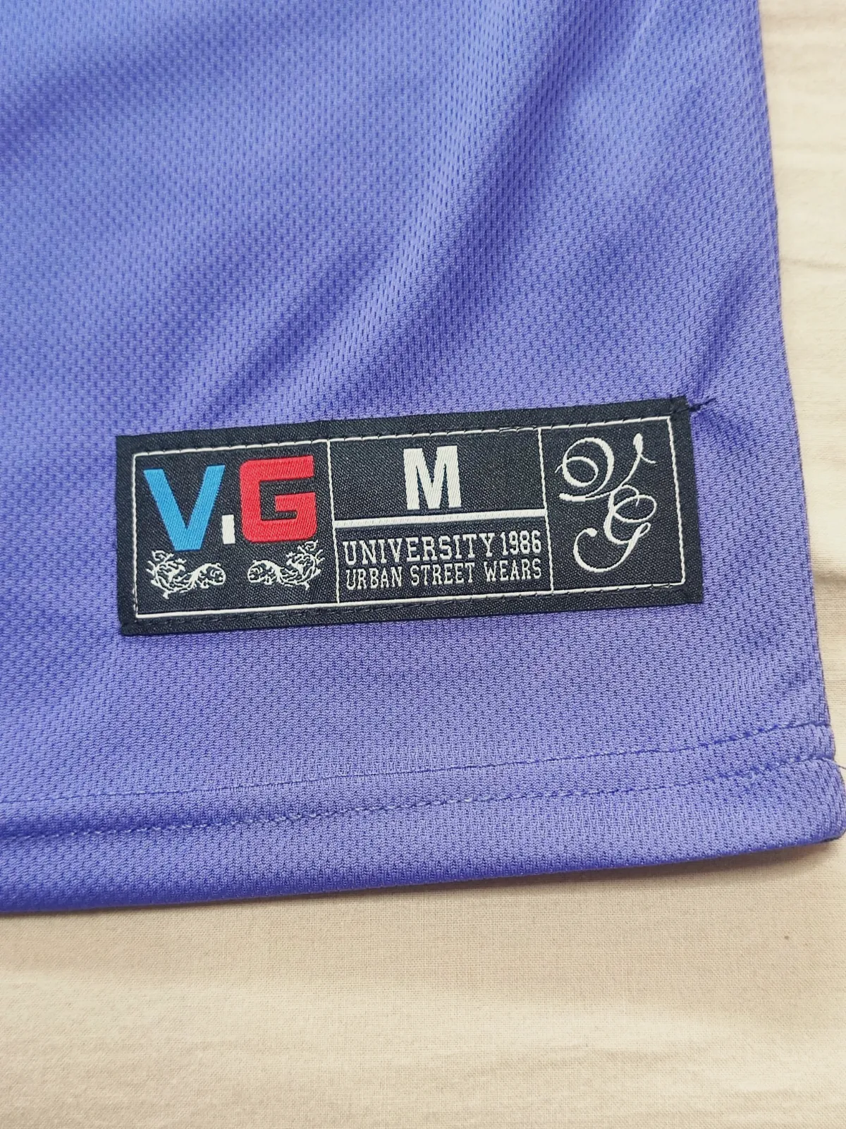 Ensemble t-shirt et short Los Angeles 24 violet – Vigoz – taille M 6