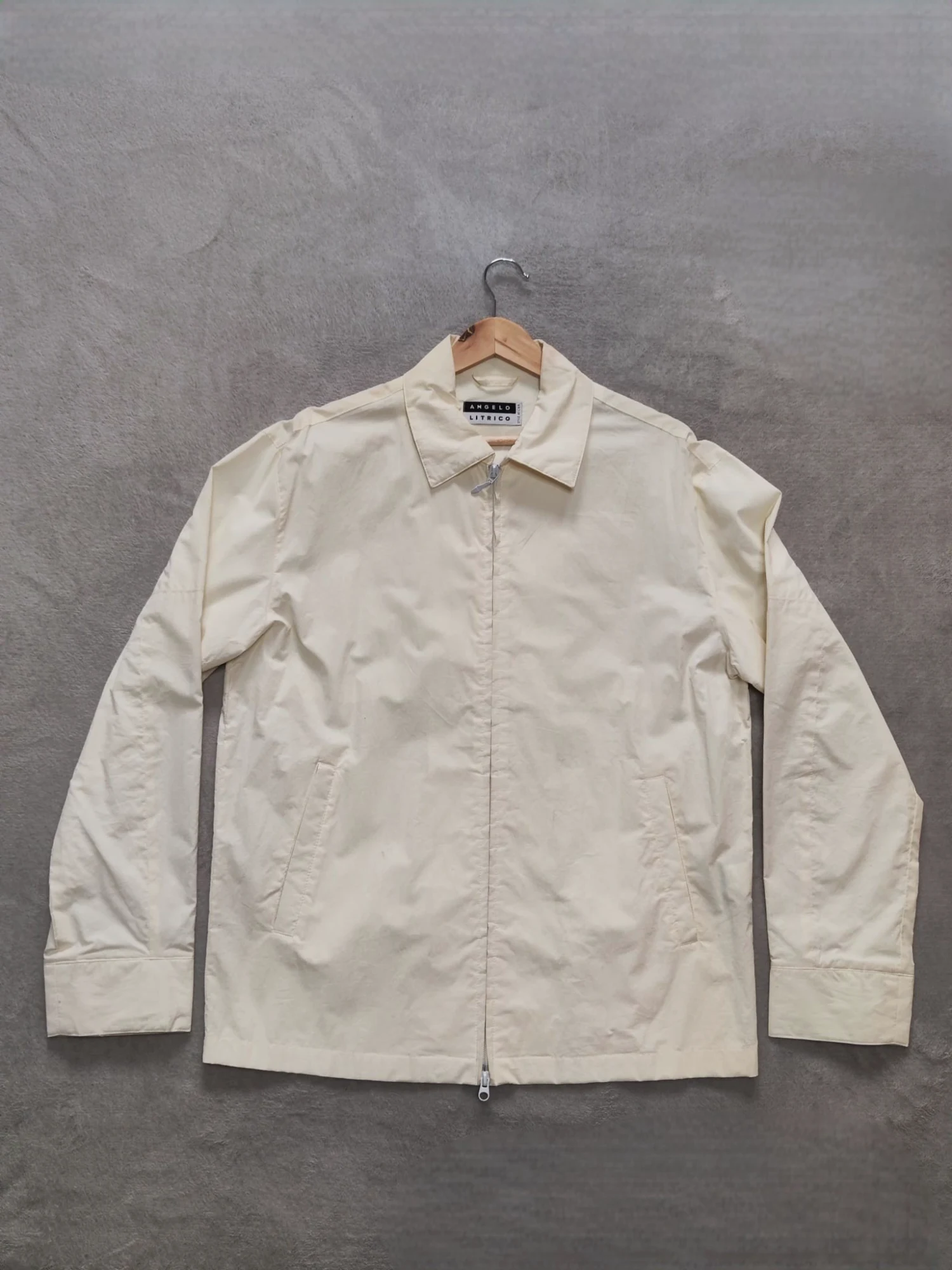 Veste légère zippée Angelo Litrico beige