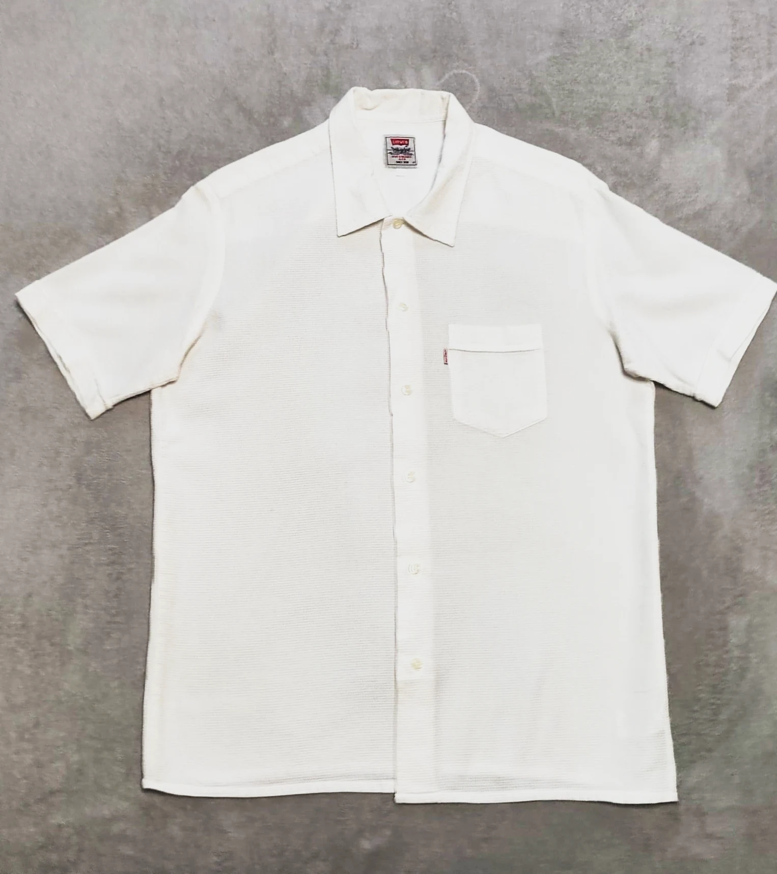 Chemise manches courtes Levi's blanche