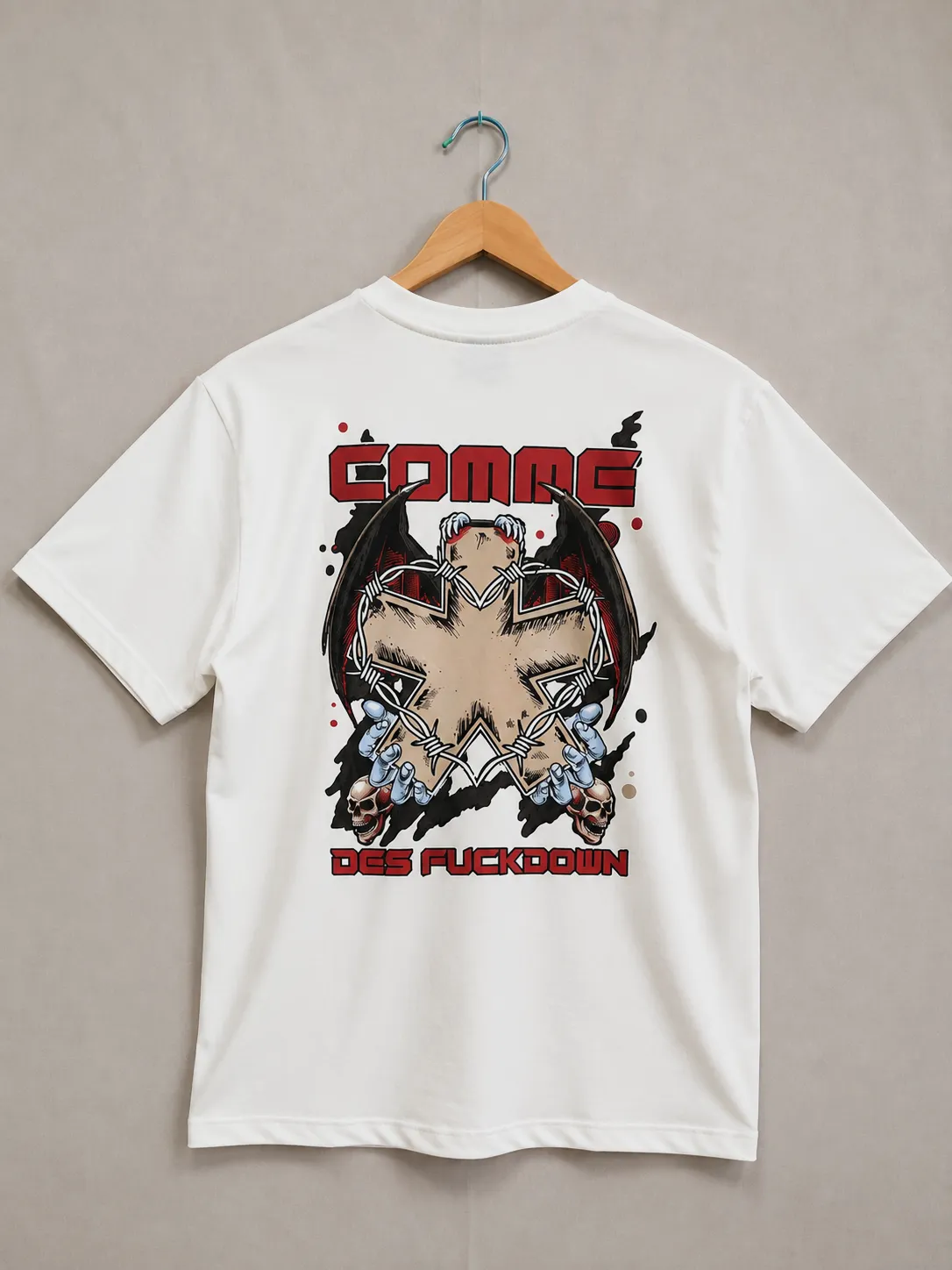 T-shirt blanc Comme des Fuckdown – Comme des Fuckdown – taille M 5