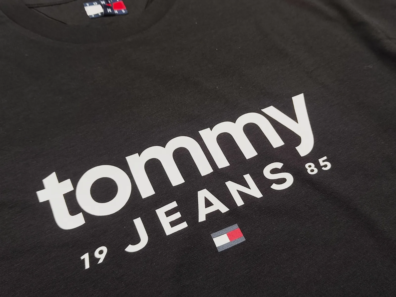 Tommy Hilfiger 1985 – T-shirt noir XXL – Tommy Jeans – taille XXL 2