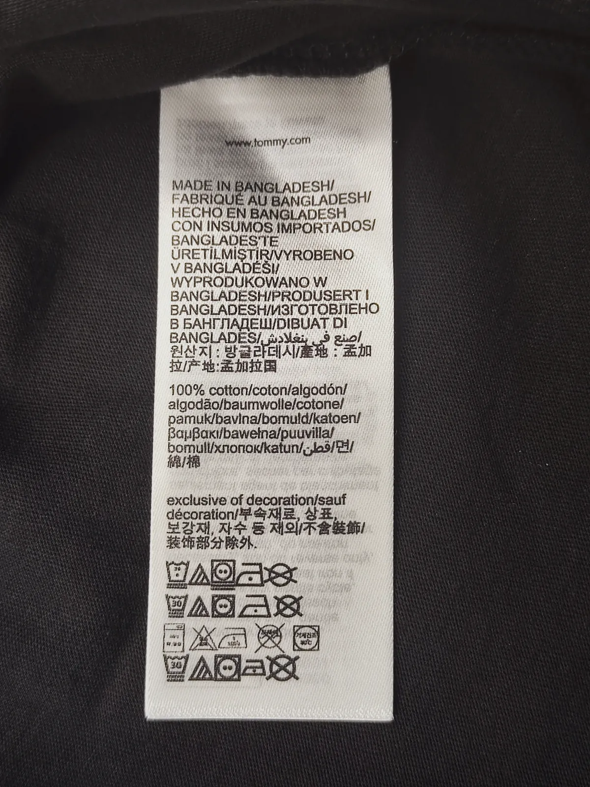 T-shirt noir Tommy Jeans taille M neuf – Tommy Hilfiger – taille M 4