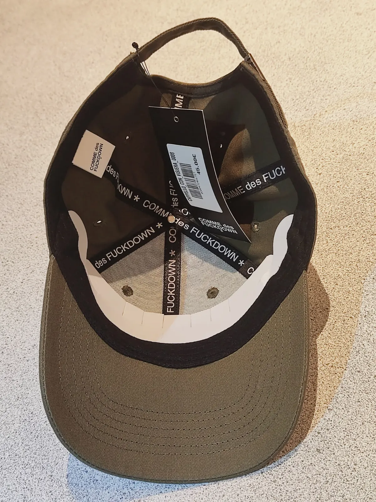 Casquette CDF Vert Kaki / Green Cortez – Comme des Fuckdown 4