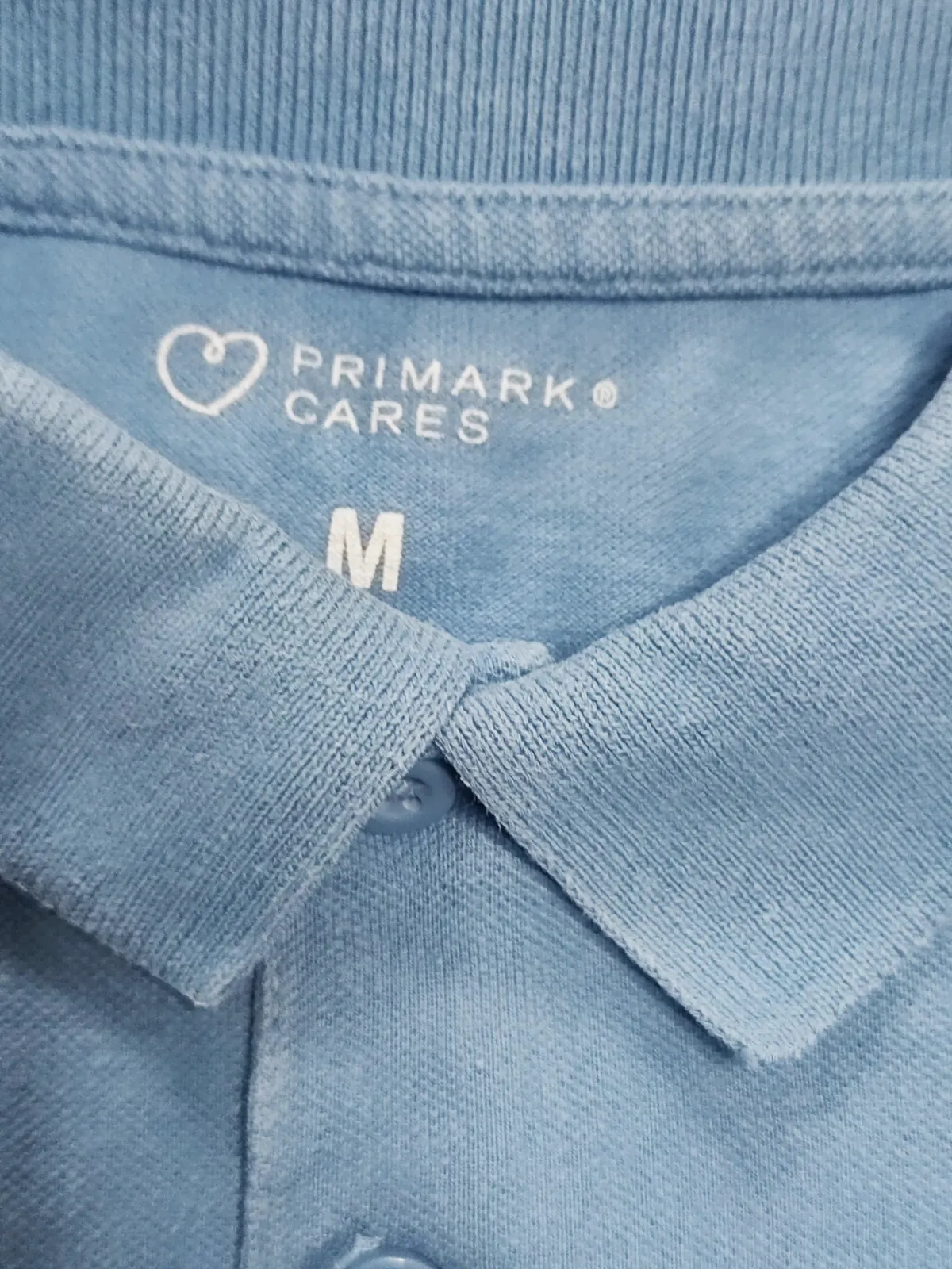 Polo à manches courtes bleu clair – Primark – taille M 3