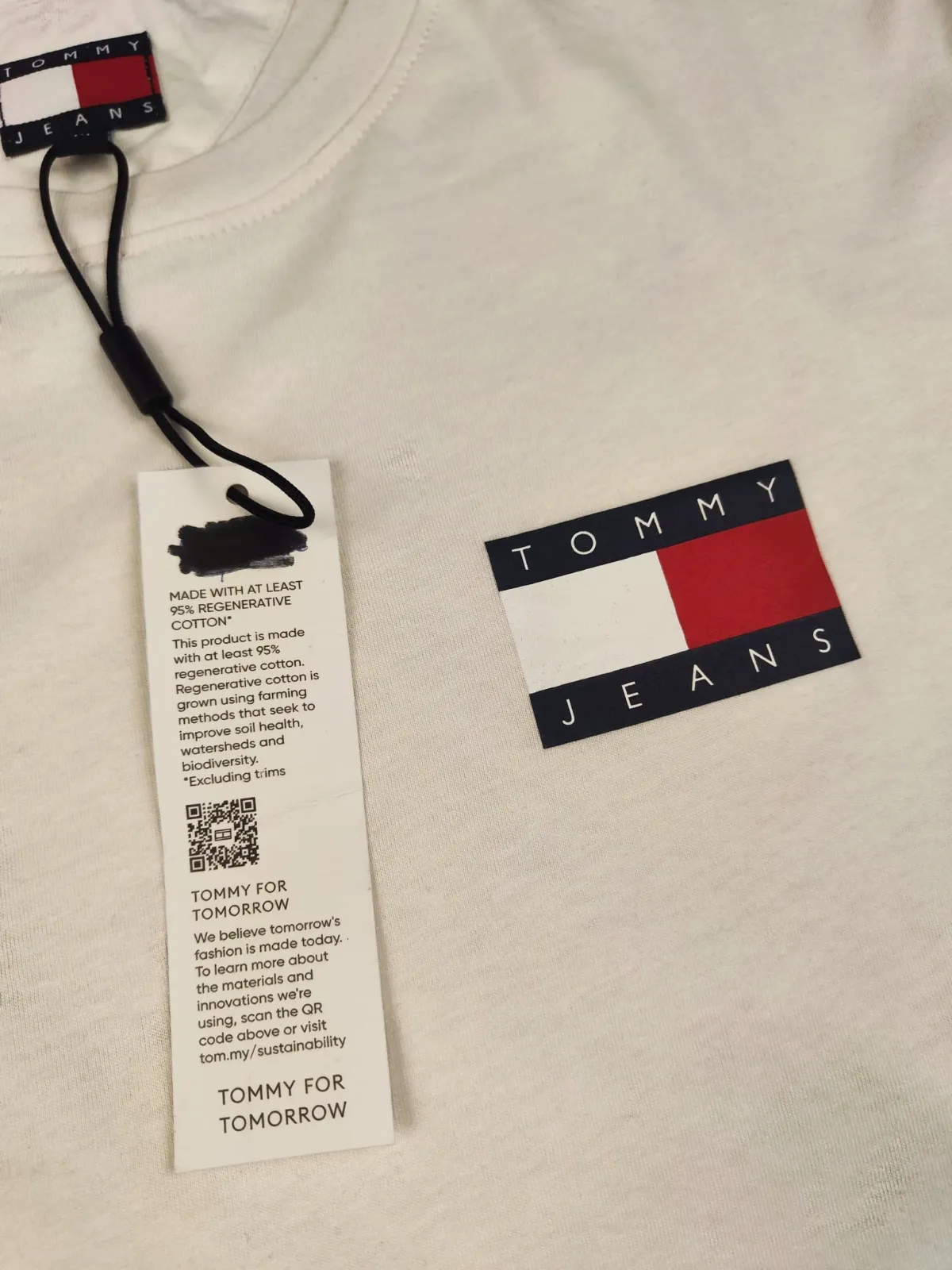 T-shirt Tommy Jeans écru taille M neuf – Tommy Jeans – taille M 3