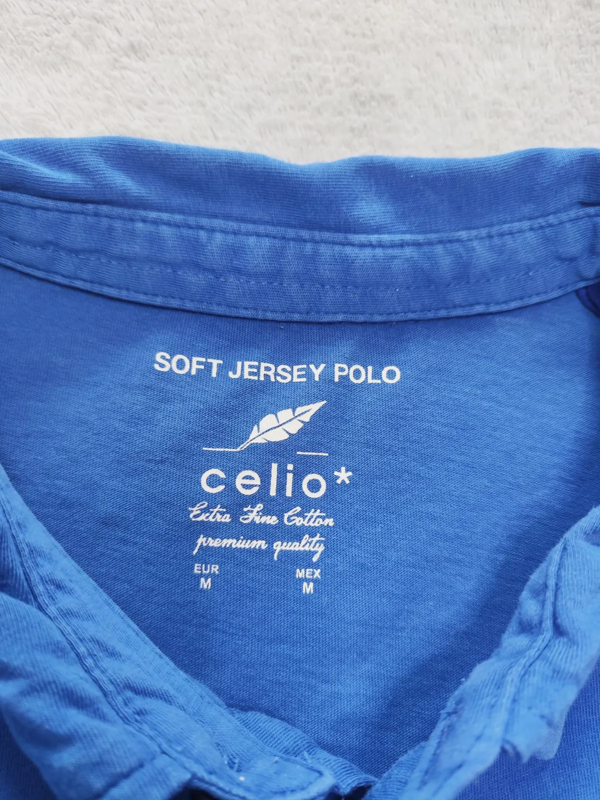 Polo Celio bleu en jersey taille M – Celio – taille M 3