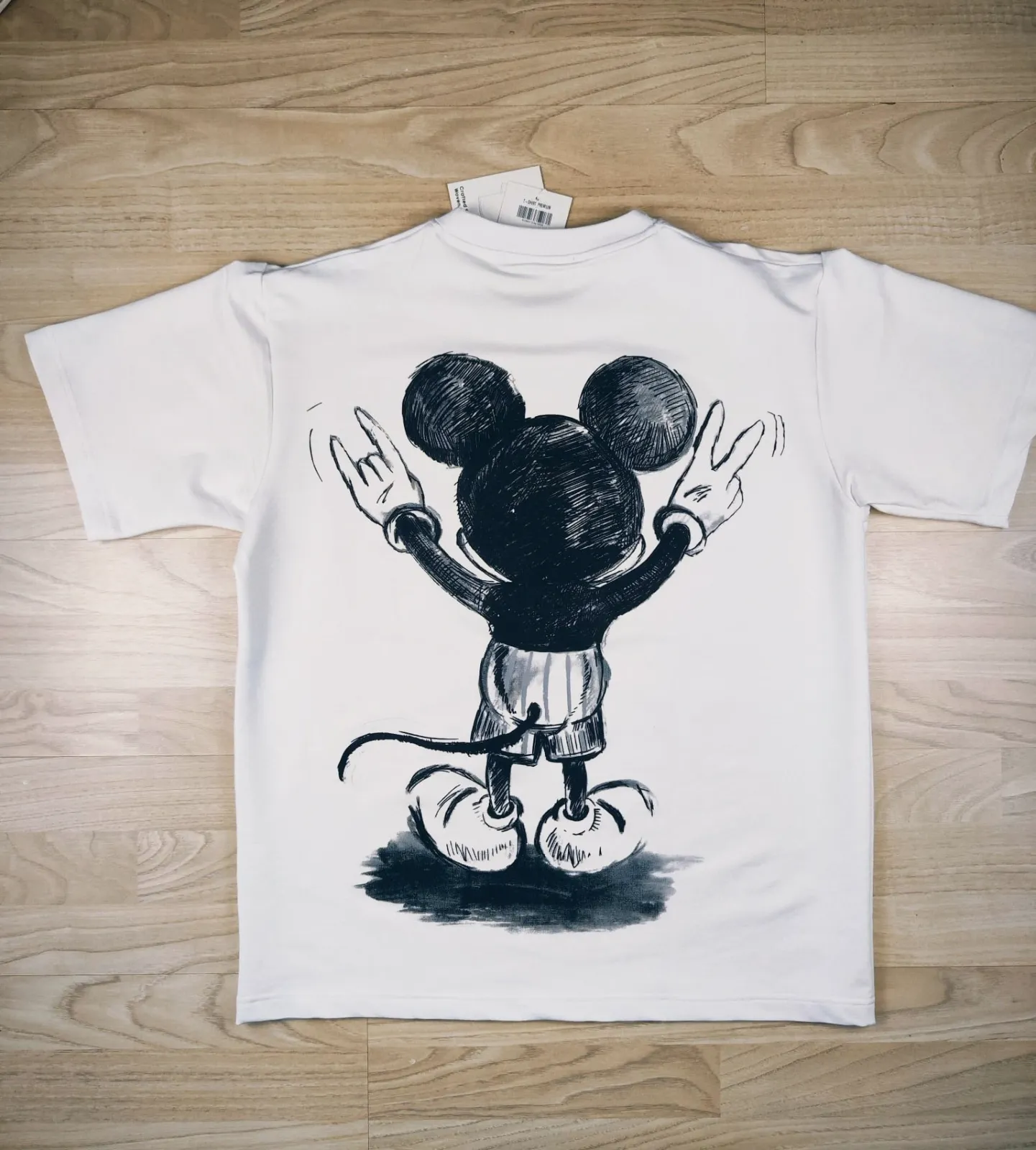 T-shirt blanc Cartoon Usual Suspect - Taille M – Premium Heavyweight Clothing – taille M 3