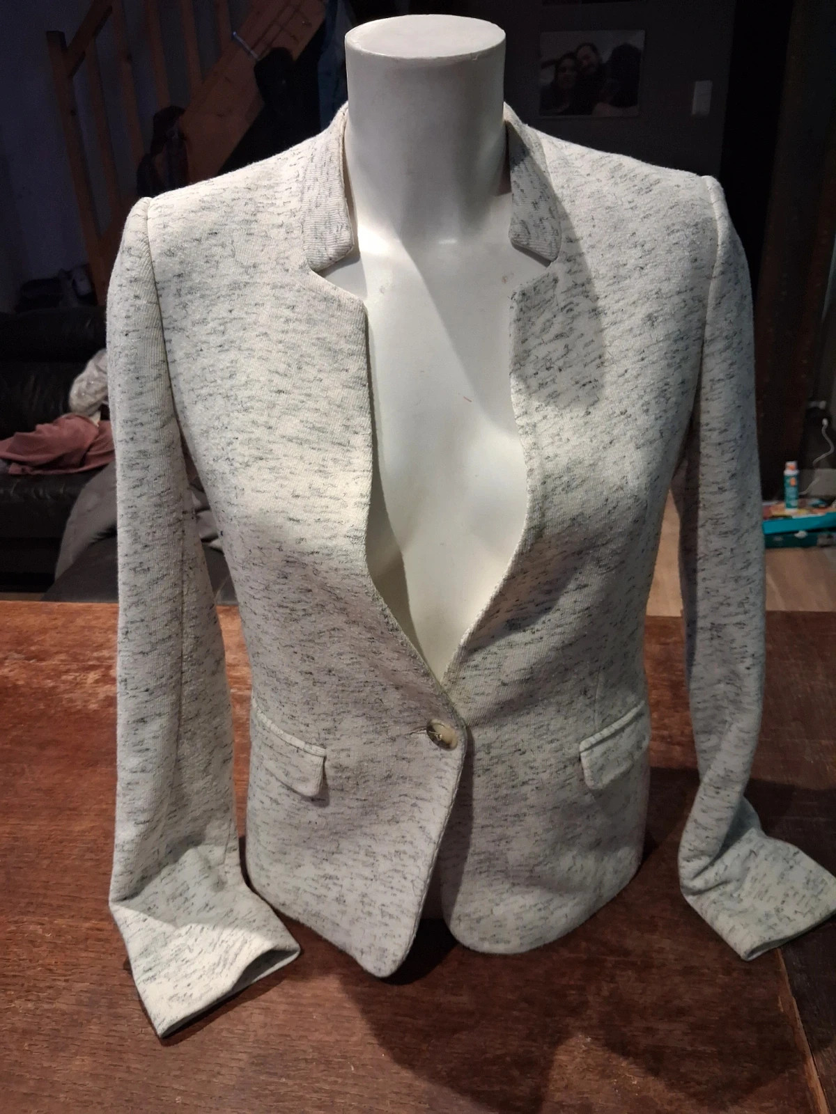 Blazer chiné Camaïeu – Taille 36 – Neuf sans étiquette (Valeur 45€)