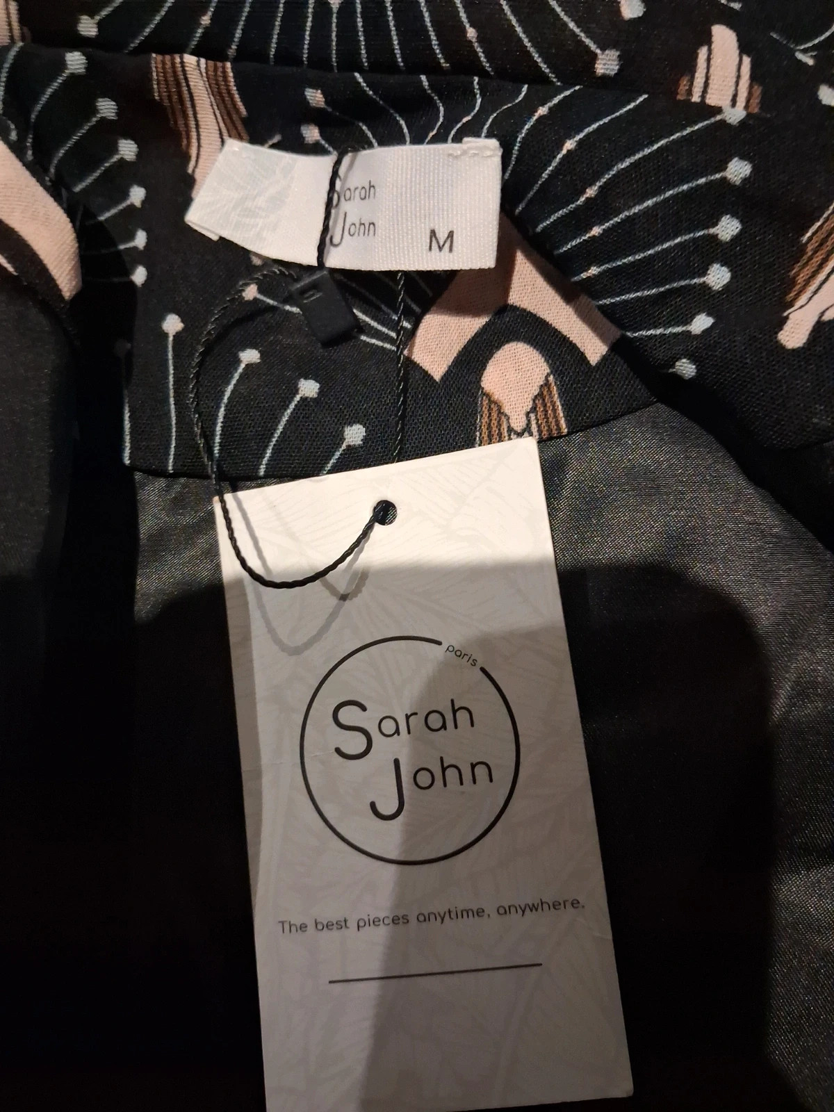 Veste blazer fluide Sarah John – NEUVE avec étiquette – Taille M – Sarah John – taille M / 38 / 10 5