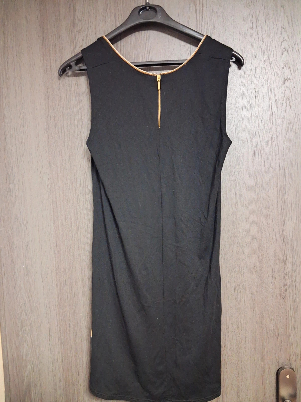 Robe / Tunique noire et imprimé léopard Showgirls Paris - Taille Unique – Showgirls – taille Taille unique 2