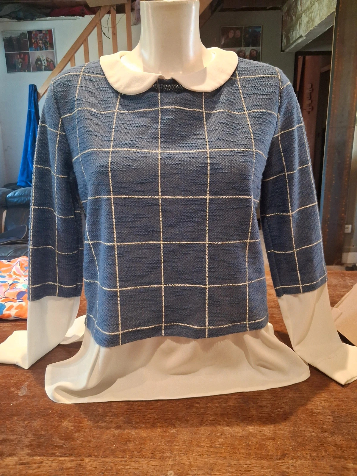 Haut 2-en-1 effet superposition Lenny B. Paris – Taille 2 (M)
