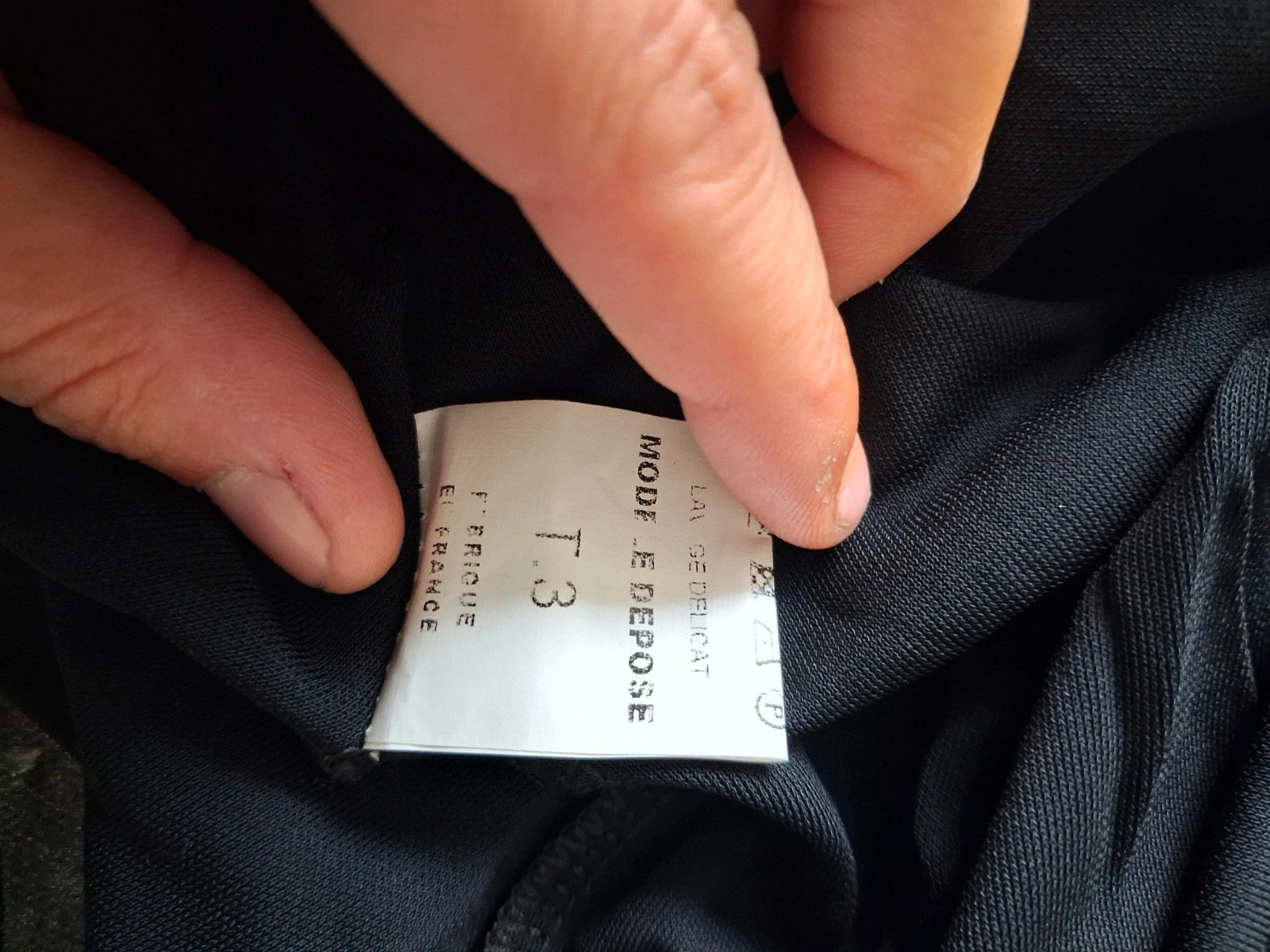 Petite robe noire en dentelle showgirls T3 / 40 (Prix Neuf 40€) – Showgirls – taille M / 38 / 10 5