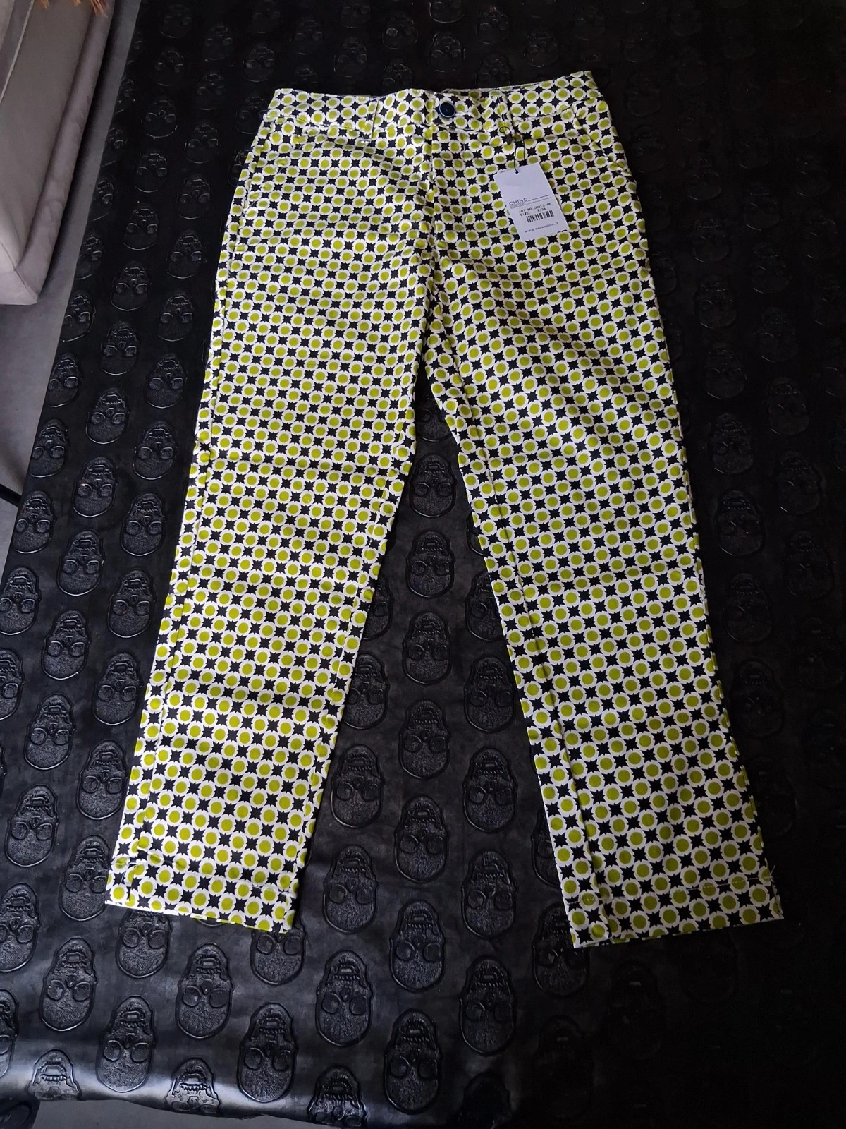 Pantalon Chino Sarah John - Neuf avec étiquette T36 (Valeur 35€)