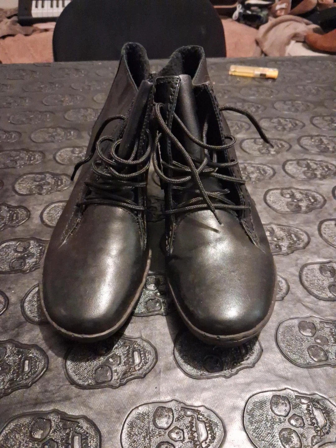 Bottines noires Rieker – Pointure 38