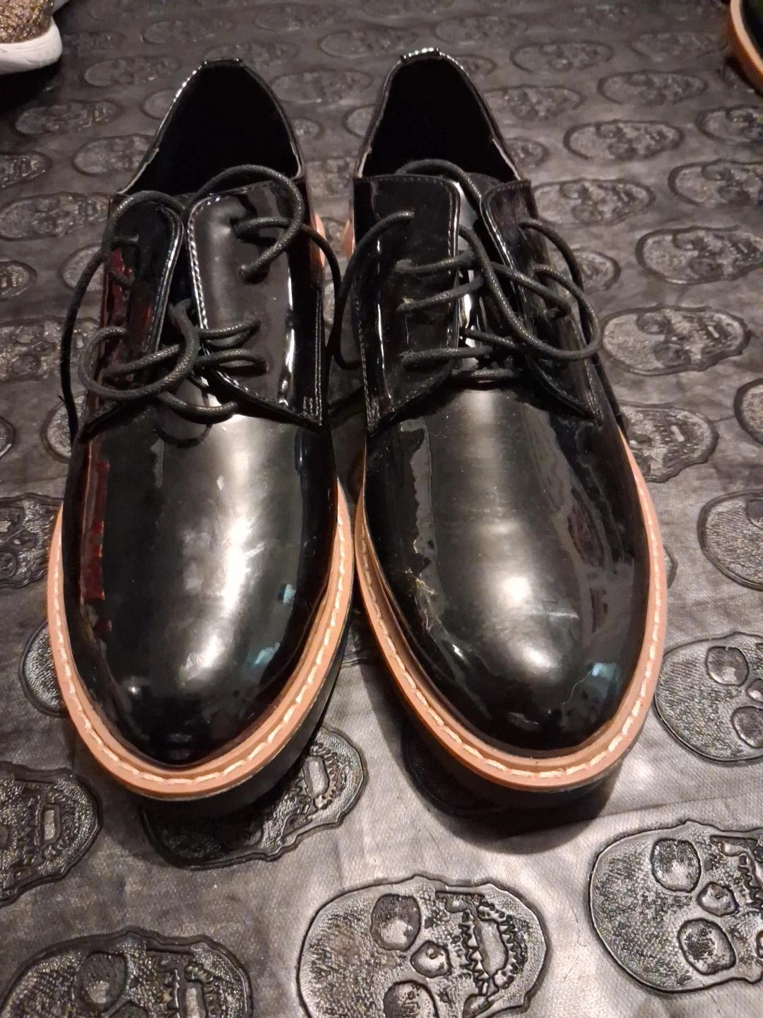 Chaussures femme Camaïeu noires vernies – Neuves avec étiquette