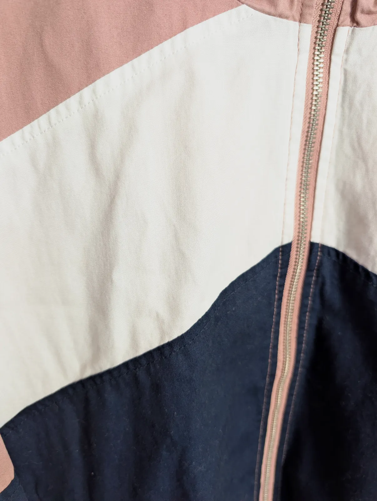 Chaqueta de algodón deportiva azul y rosa talla S – El corte inglés – taille S 3