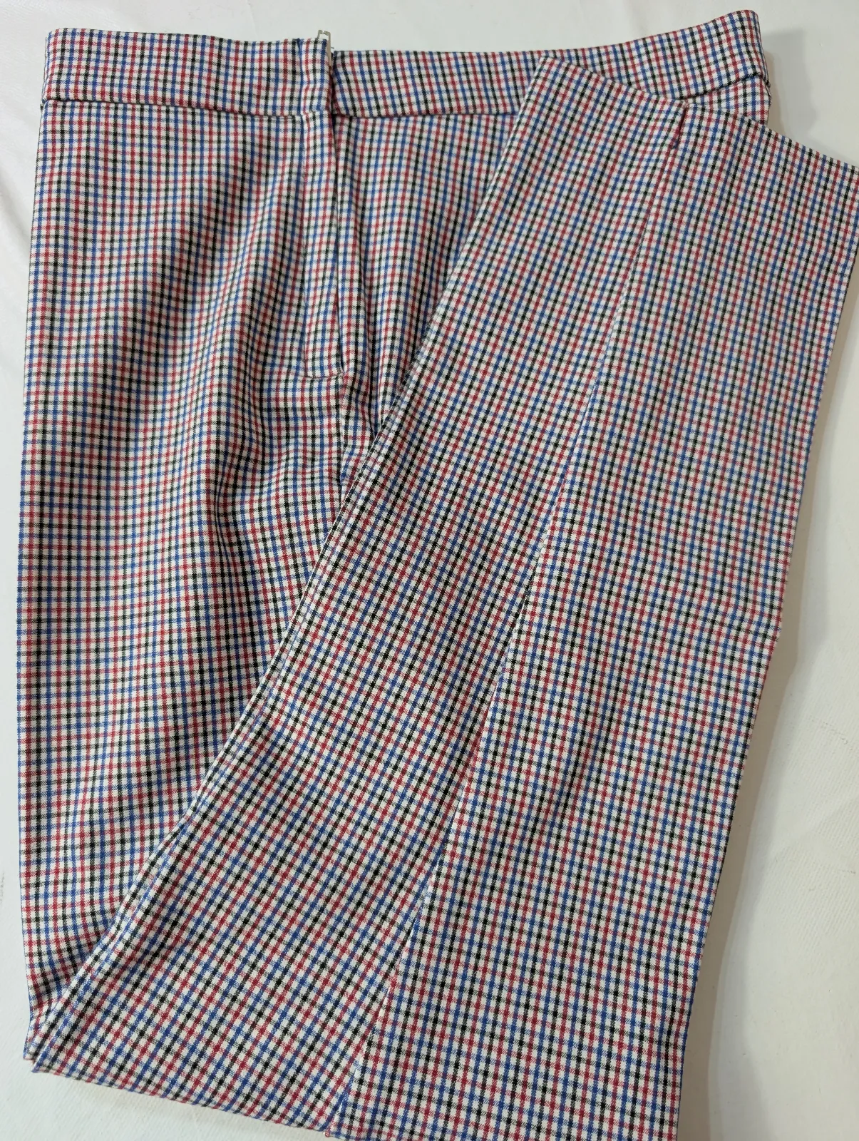Pantalón tobillero a cuadros Stradivarius – Stradivarius – taille XL 6