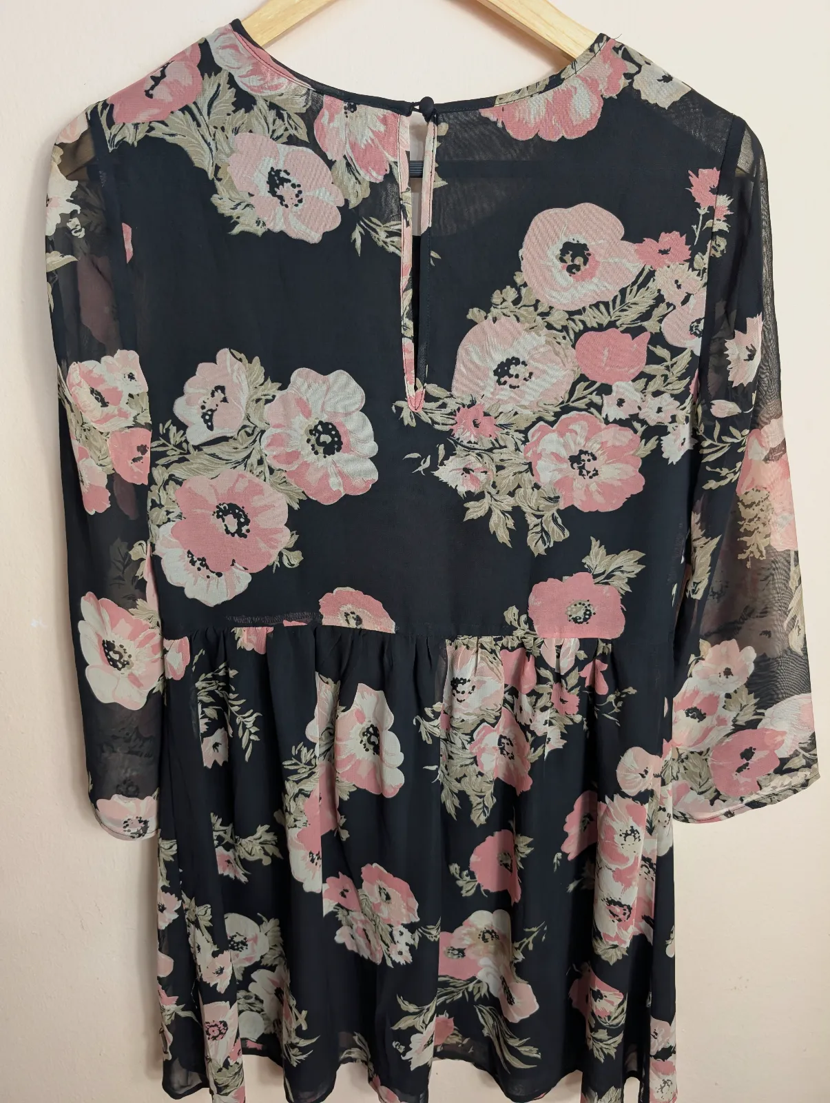 Vestido corto floreado gasa ligera – Pepe Jeans – taille XS 2