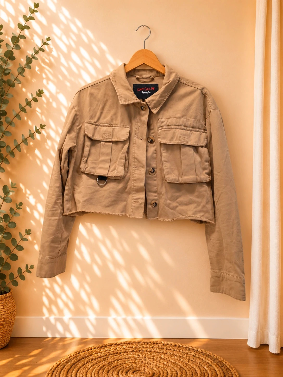 Veste courte style cargo – Don't Call Me Jennyfer – Taille S👩