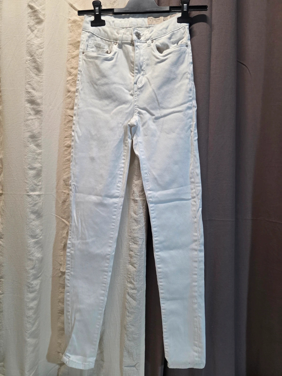 Jean blanc Esmara – Taille 36 – Super Skinny taille haute👩 – Esmara – taille S / 36 / 8 3