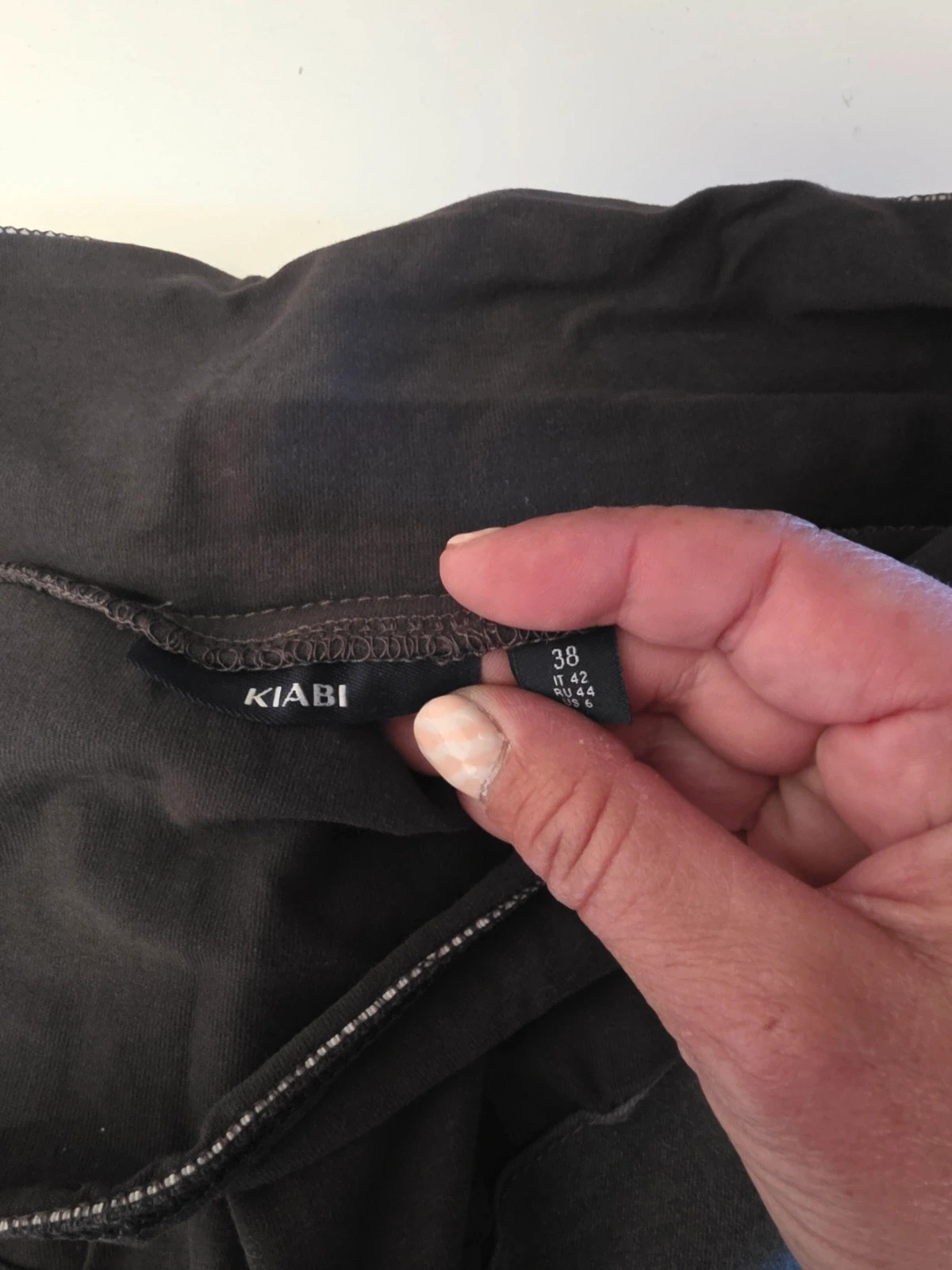 Jean de grossesse gris KIABI – Kiabi – taille M / 38 / 10 5
