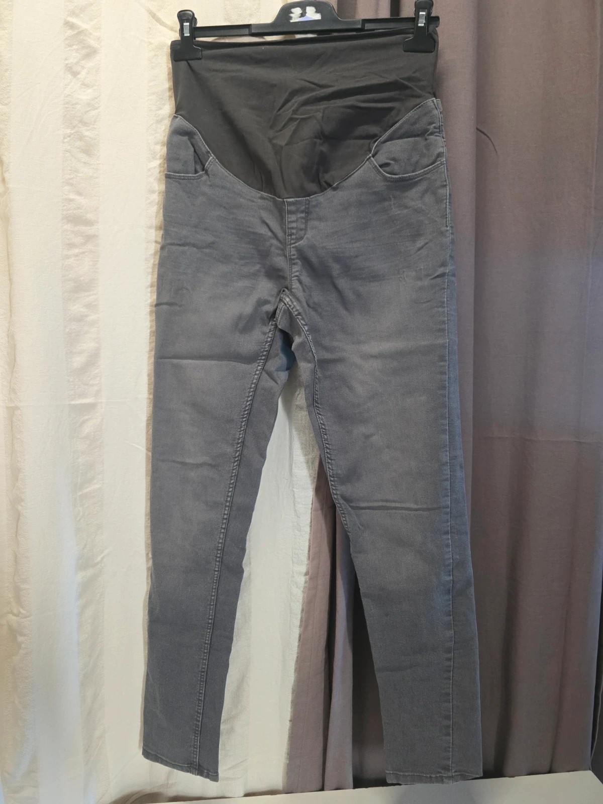 Jean de grossesse gris KIABI – Kiabi – taille M / 38 / 10 2