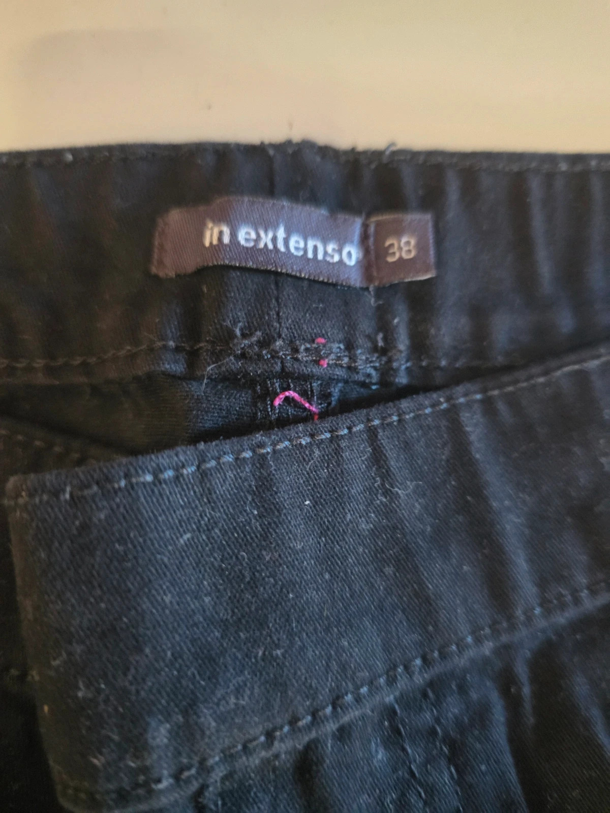 Pantalon slim noir In Extenso – In Extenso – taille M / 38 / 10 5